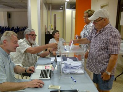 Votacions pregunta sobiranista ANC Mataro